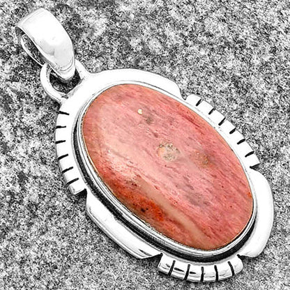 Natural Pink Tulip Quartz Pendant P-1179 SDP134314