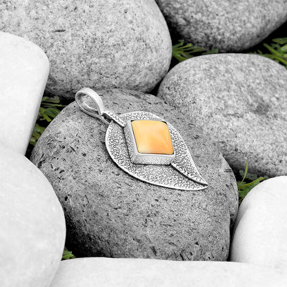 Natural Spiny Oyster Shell - Arizona Pendant P-1218 SDP134436