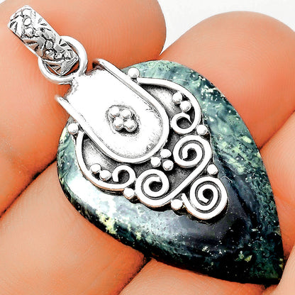 Natural Star Galaxy Jasper Pendant P-1313 SDP134459