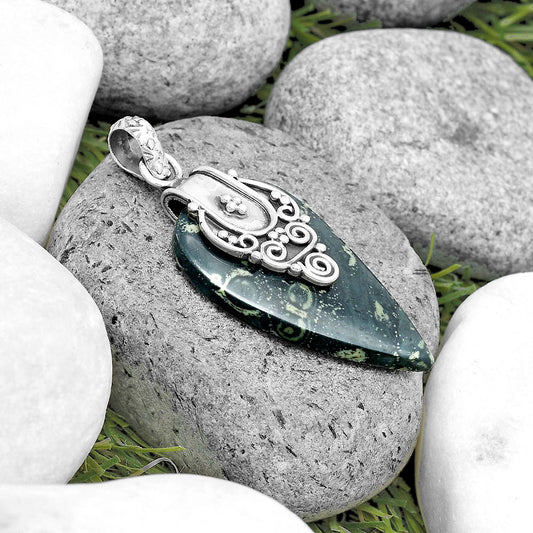 Natural Star Galaxy Jasper Pendant P-1313 SDP134471