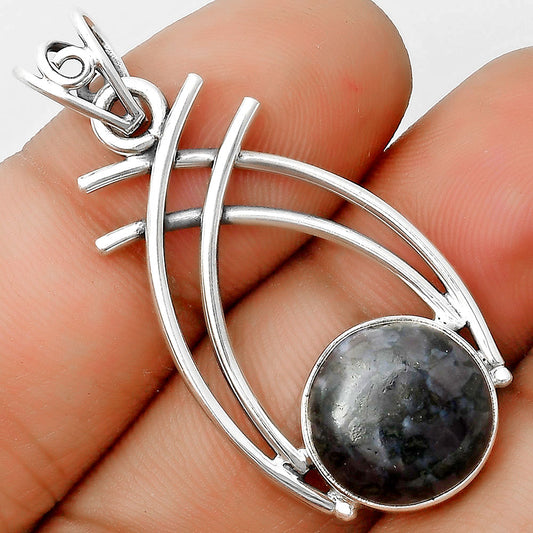 Natural Indigo Gabbro Pendant P-1010 SDP134538