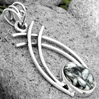 Natural Pinolith Stone Pendant P-1010 SDP134539