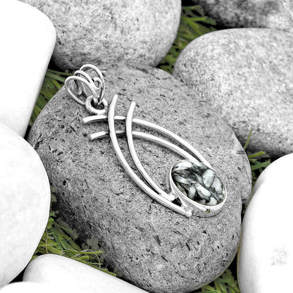 Natural Pinolith Stone Pendant P-1010 SDP134539