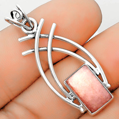 Natural Pink Scolecite Pendant P-1010 SDP134552