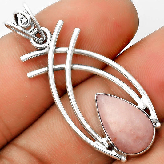 Natural Pink Scolecite Pendant P-1010 SDP134559