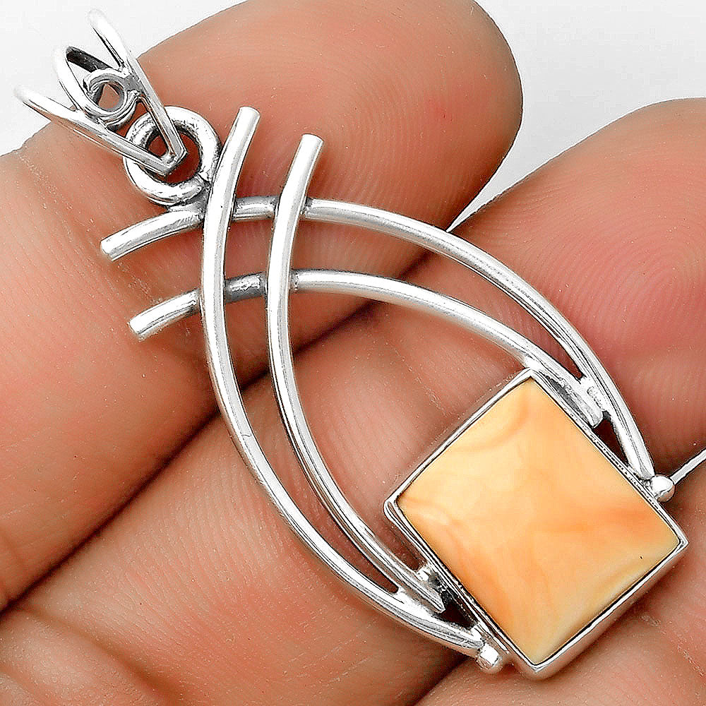 Natural Spiny Oyster Shell - Arizona Pendant P-1010 SDP134560