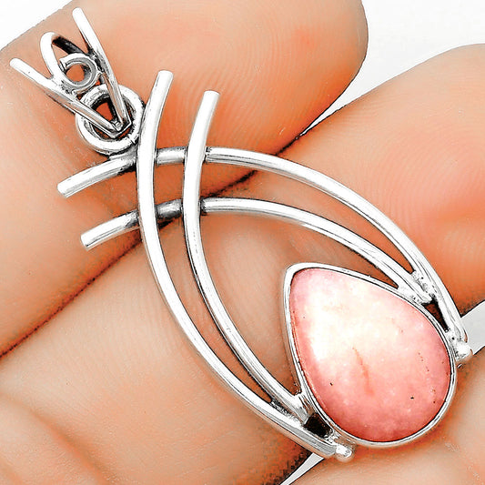 Natural Pink Scolecite Pendant P-1010 SDP134566