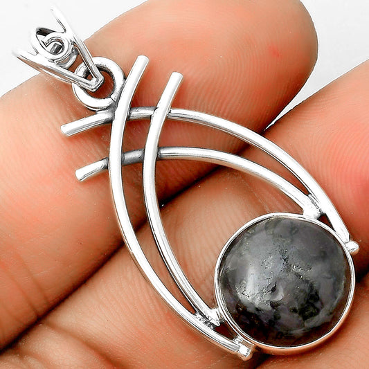 Natural Indigo Gabbro Pendant P-1010 SDP134568
