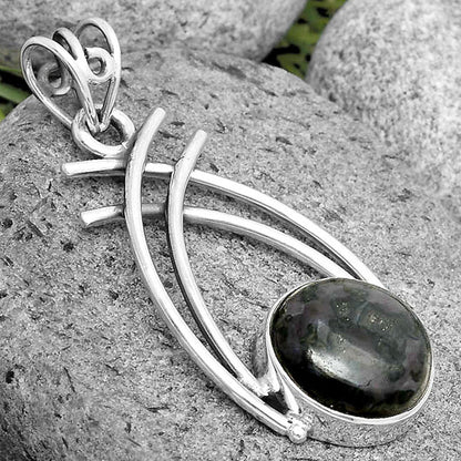 Natural Indigo Gabbro Pendant P-1010 SDP134568