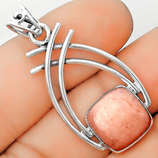 Natural Pink Scolecite Pendant P-1010 SDP134572