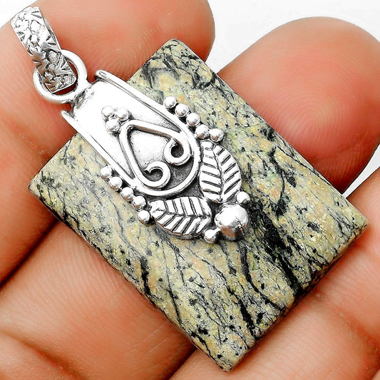 Southwest Natural Morrisonite Jasper Pendant P-1313 SDP134576
