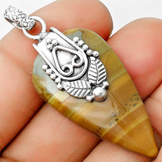Southwest Rocky Butte Picture Jasper Pendant P-1313 SDP134578