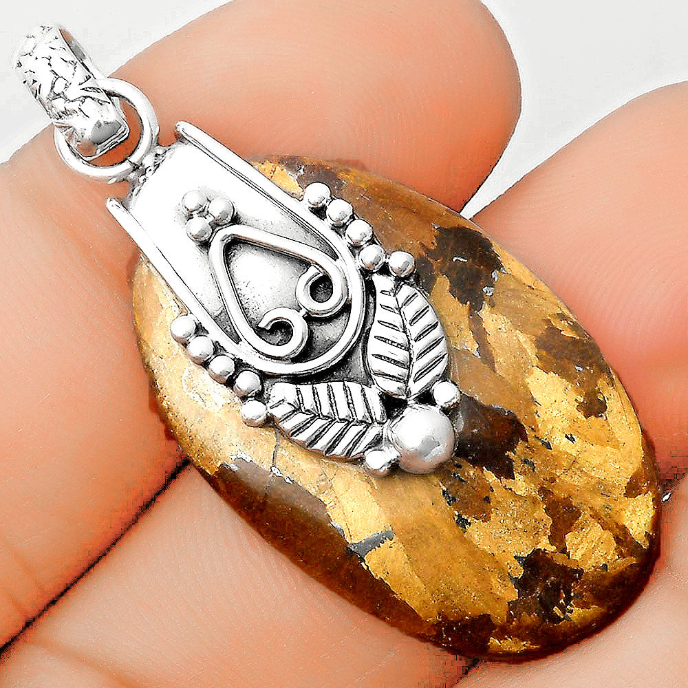 Southwest - Natural Bronzite Pendant P-1313 SDP134593