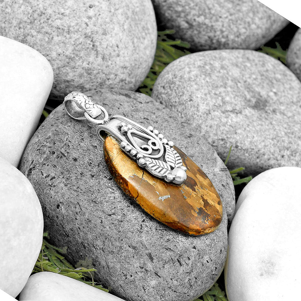 Southwest - Natural Bronzite Pendant P-1313 SDP134593