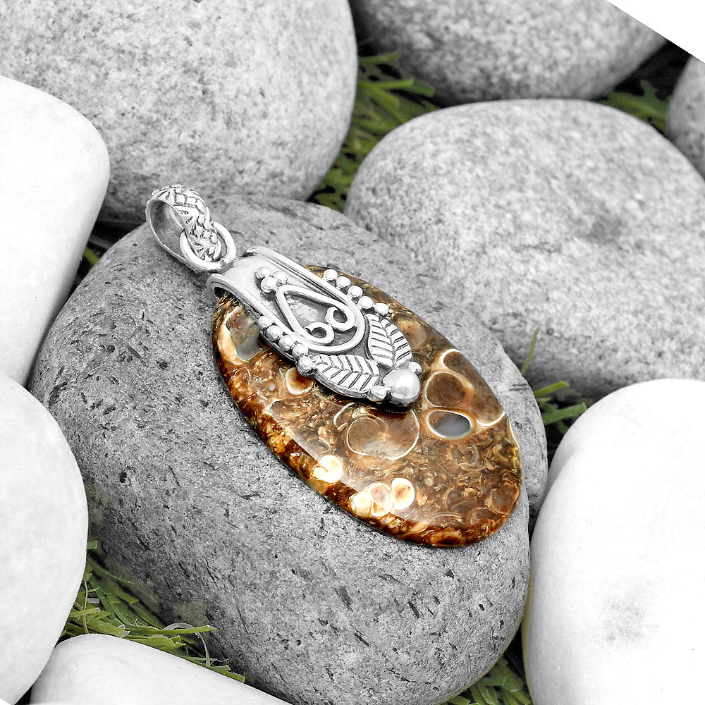 Southwest - Turtella Jasper - USA Pendant P-1313 SDP134594