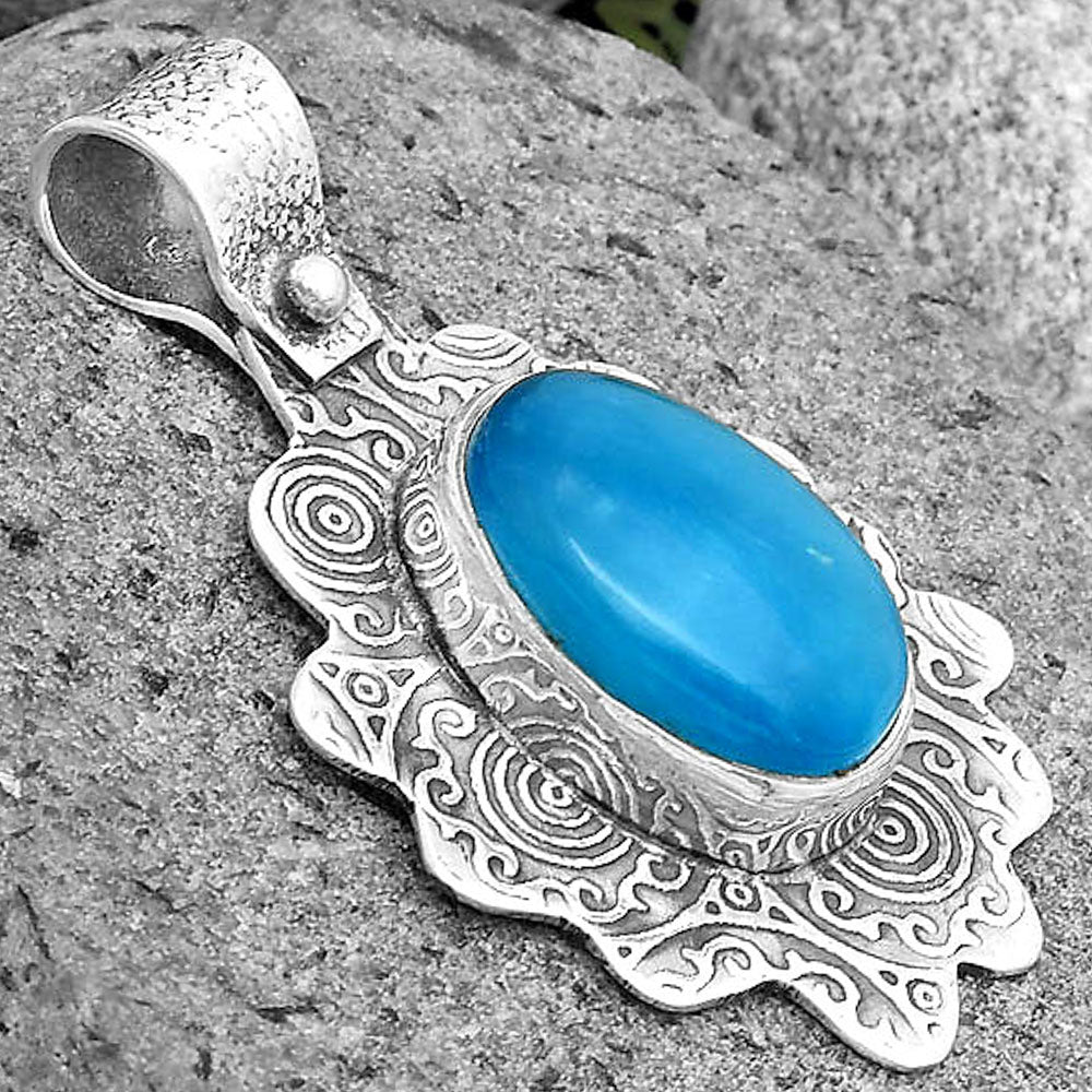 Natural Smithsonite Pendant P-1238 SDP134600