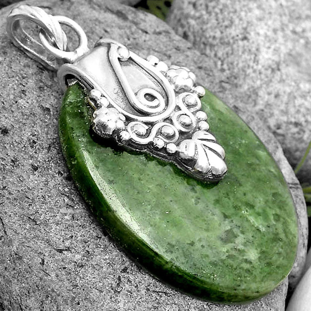 Natural Serpentine Pendant P-1313 SDP134633