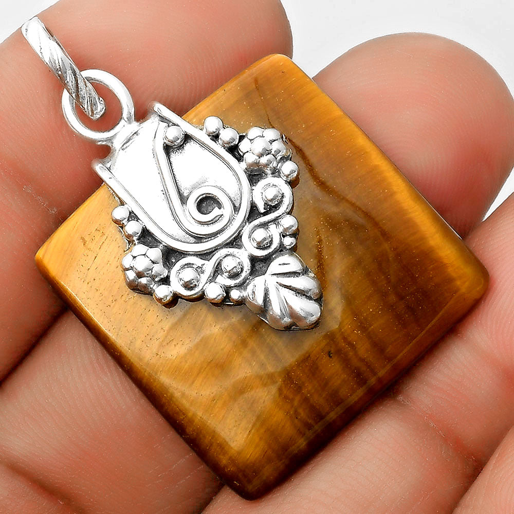 Natural Tiger Eye - Africa Pendant P-1313 SDP134647