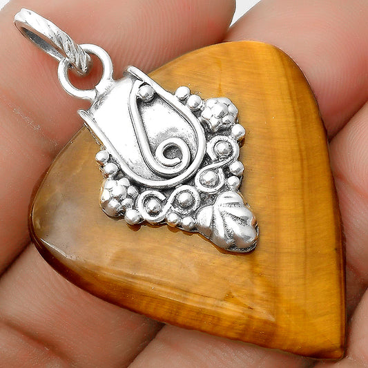 Natural Tiger Eye - Africa Pendant P-1313 SDP134649