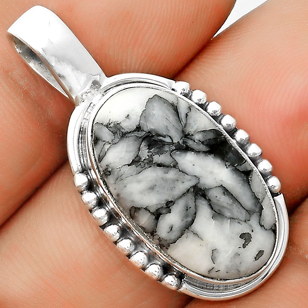 Natural Pinolith Stone Pendant P-1326 SDP134719