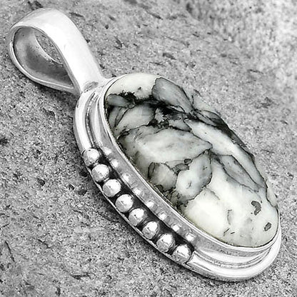 Natural Pinolith Stone Pendant P-1326 SDP134719