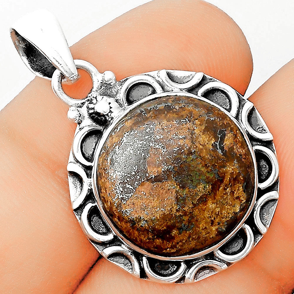 Natural Bronzite Pendant P-1242 SDP134758