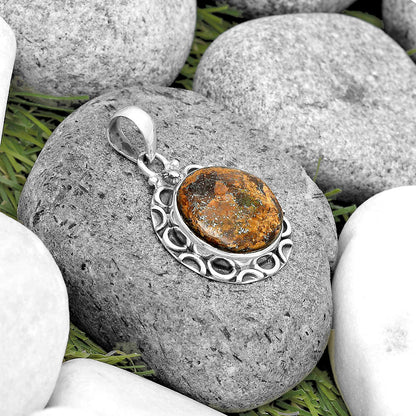 Natural Bronzite Pendant P-1242 SDP134758