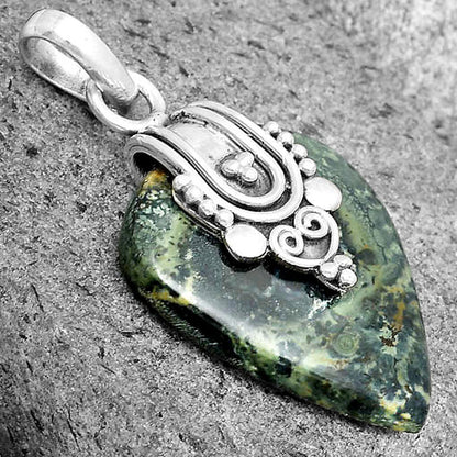 Natural Star Galaxy Jasper Pendant P-1313 SDP134769