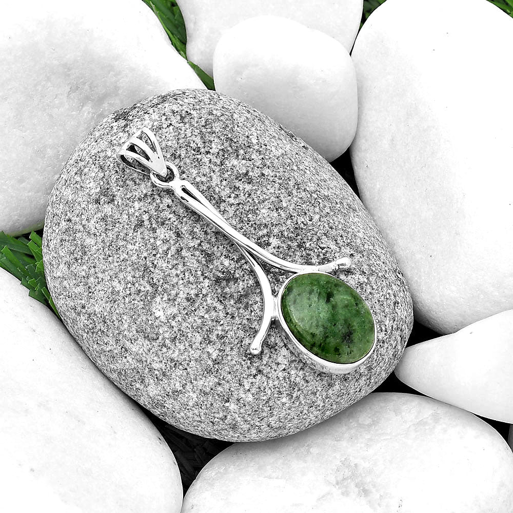 Natural Serpentine Pendant P-1054 SDP134826