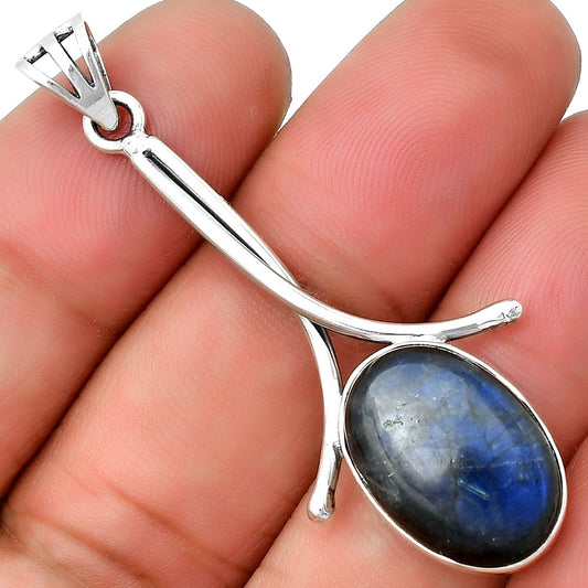 Blue Fire Labradorite - Madagascar Pendant P-1054 SDP134840