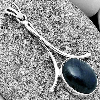 Blue Fire Labradorite - Madagascar Pendant P-1054 SDP134842