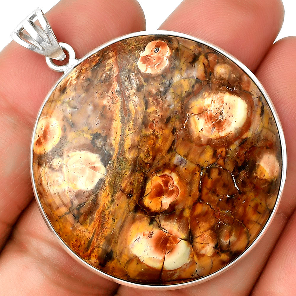 Natural Mexican Bird Eye Pendant P-1001 SDP135010