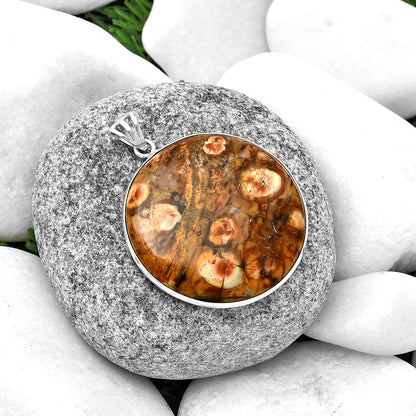 Natural Mexican Bird Eye Pendant P-1001 SDP135010