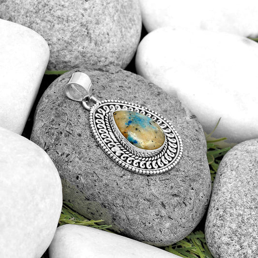 Natural Cavansite - India Pendant P-1537 SDP135210