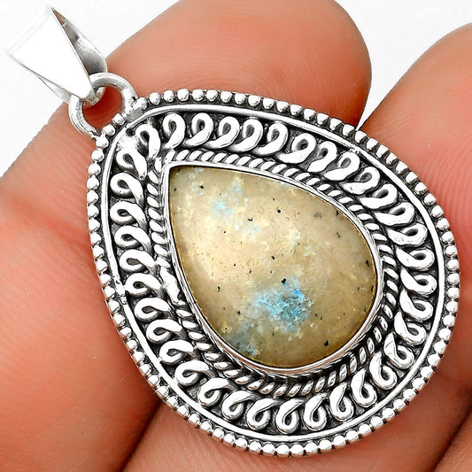 Natural Cavansite - India Pendant P-1537 SDP135213