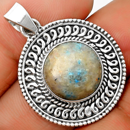 Natural Cavansite - India Pendant P-1537 SDP135217