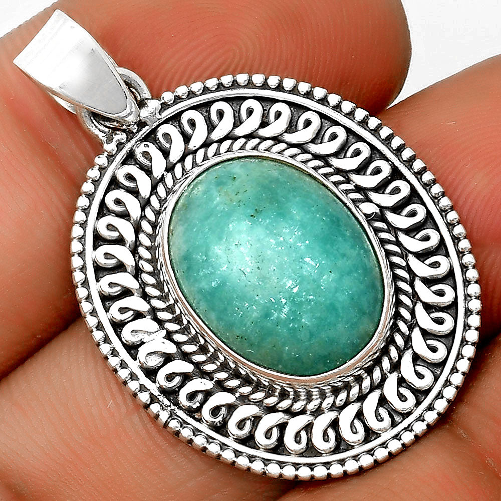 Natural Paraiba Amazonite Pendant P-1537 SDP135219