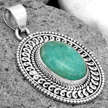 Natural Paraiba Amazonite Pendant P-1537 SDP135219