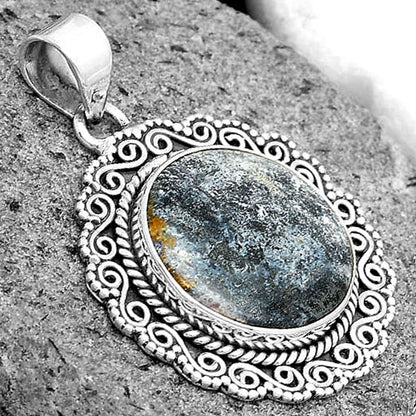 Natural Porcelain Jasper Pendant P-1214 SDP135240