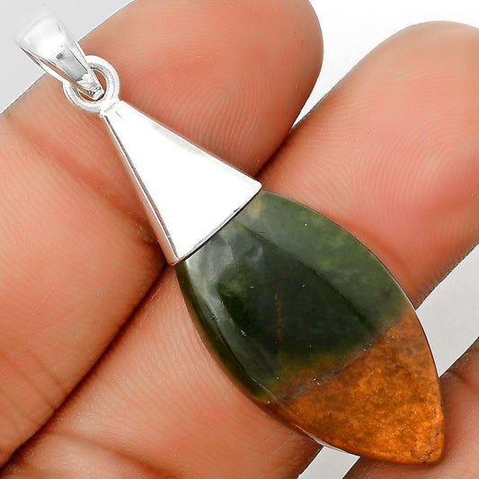 Natural Chrome Chalcedony Pendant P-1016 SDP135394