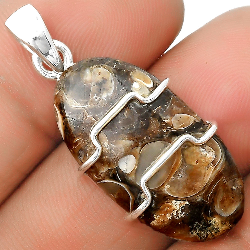 Natural Turtella Jasper - USA Pendant P-1638 SDP135488