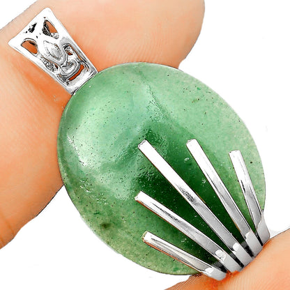 Natural Green Aventurine Pendant P-1559 SDP135514