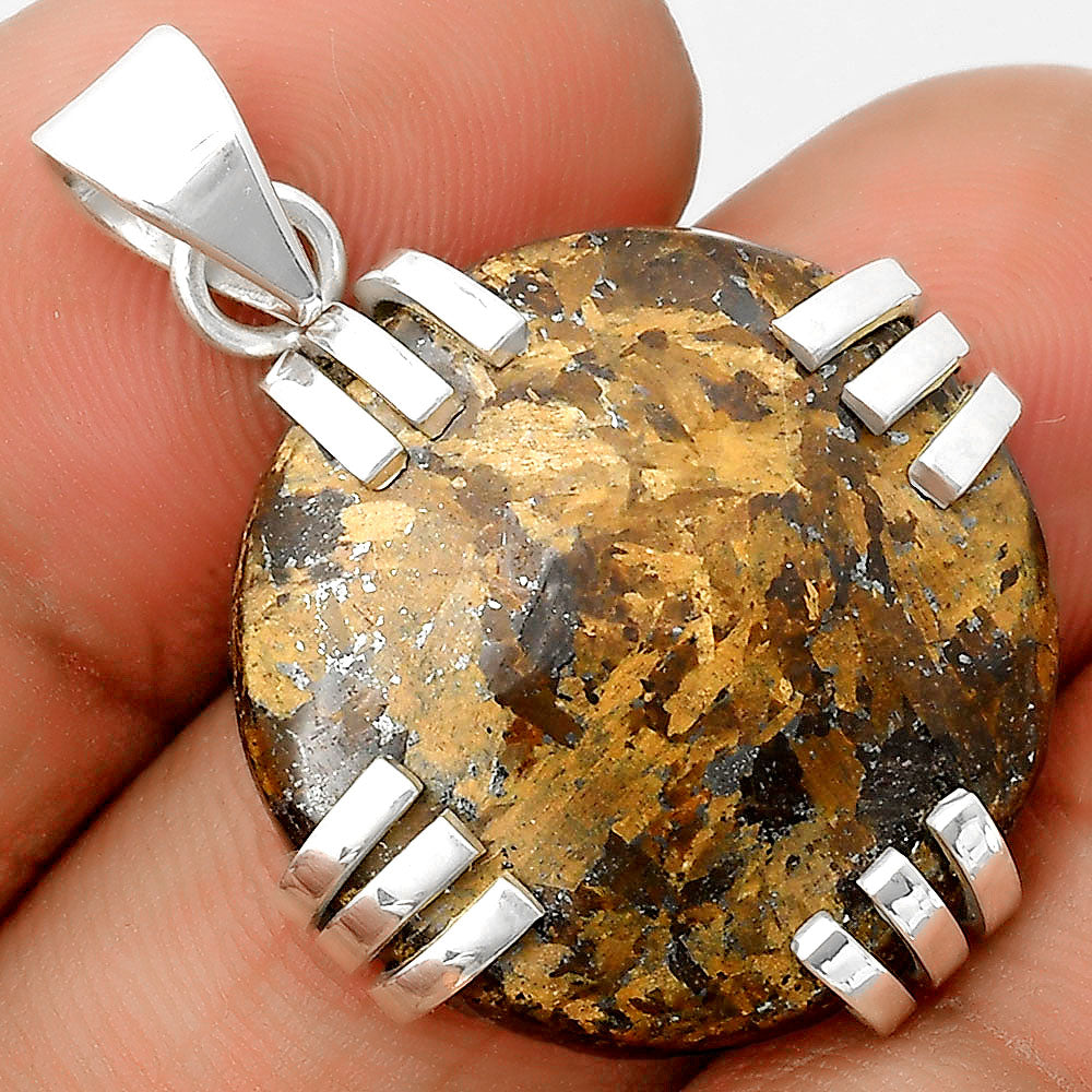 Natural Bronzite Pendant P-1564 SDP135529