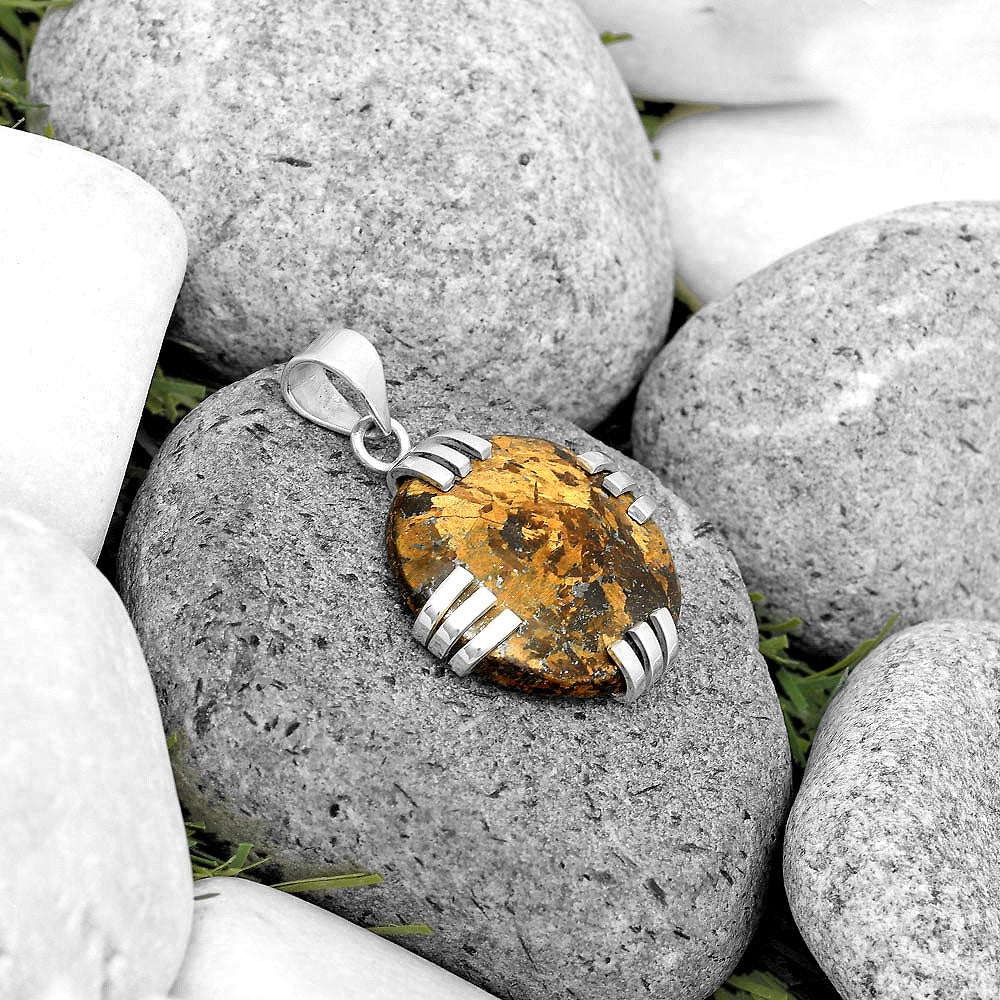 Natural Bronzite Pendant P-1564 SDP135529