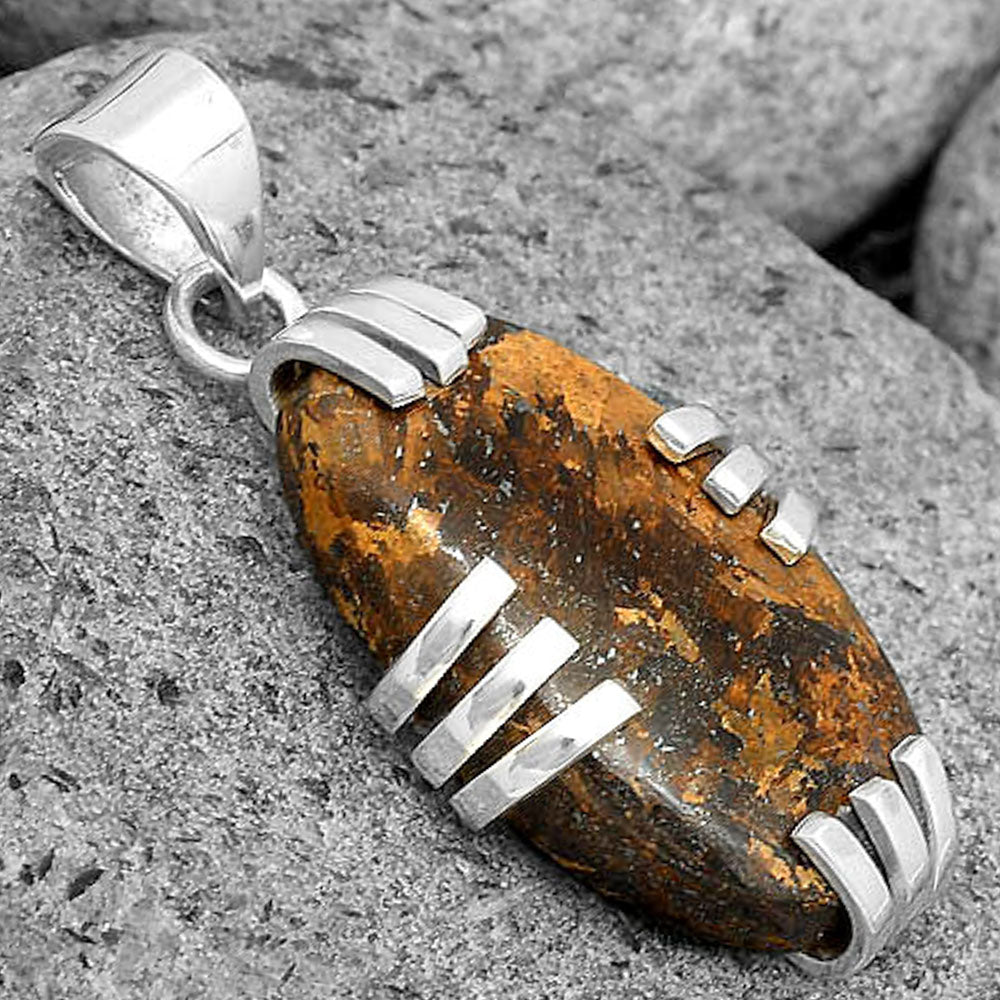 Natural Bronzite Pendant P-1564 SDP135533