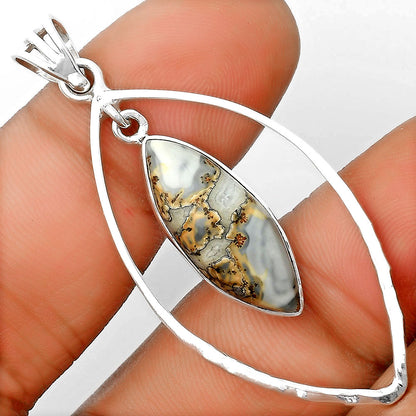 Natural Maligano Jasper - Indonesia Pendant P-1096 SDP135707