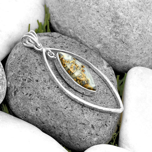 Natural Maligano Jasper - Indonesia Pendant P-1096 SDP135707