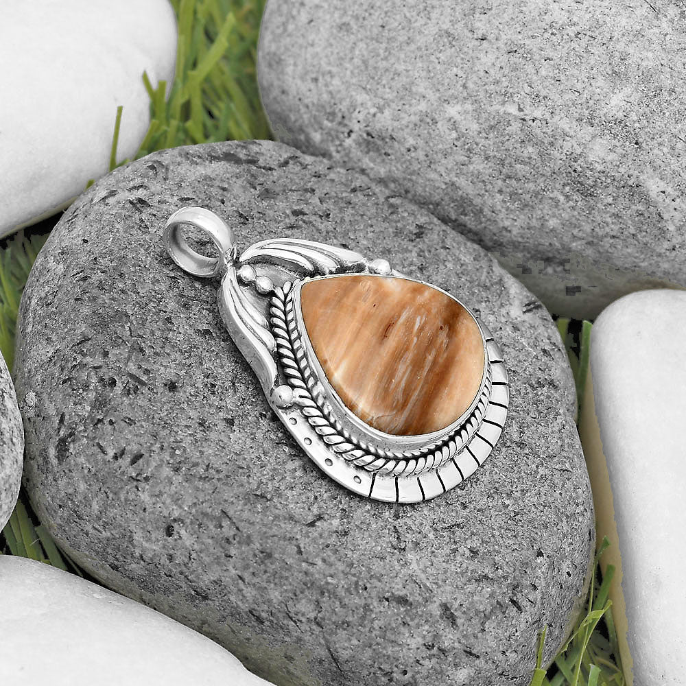 Natural Imperial Jasper - Mexico Pendant P-1568 SDP135995