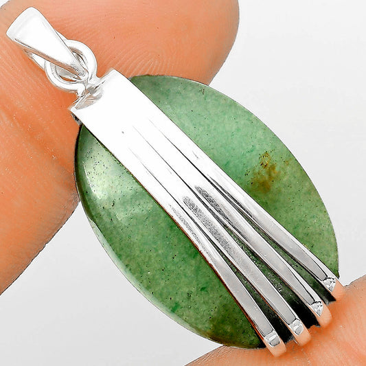 Natural Green Aventurine Pendant P-1302 SDP136041