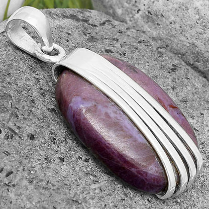 Natural Lavender Jade Pendant P-1302 SDP136054